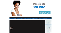 Desktop Screenshot of dreamon.com.br