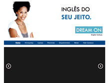 Tablet Screenshot of dreamon.com.br